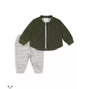 Miniclasix from Bloomingdales baby 0-3m 3 piece set jacket shirt sleeve top pant